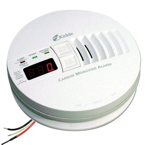 Kidde Hardwired Interconnectable 120 Volt Carbon Monoxide Alarm With