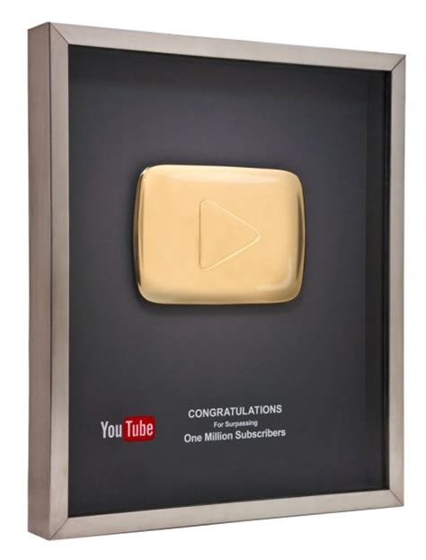 Largest Youtube Channels Receive Gold Play Buttons
