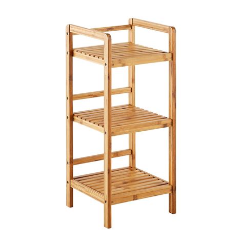 3-Tier Bamboo Shelf | The Container Store
