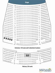 Mainstage Seating Plan Meridian Theatres Centrepointe