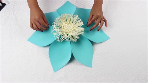 May 06, 2021 · to make paper flowers, cut various size squares out of pieces of colorful paper or cardstock, and fold them in half. Paper Flower Tutorial Using Template #5 - YouTube