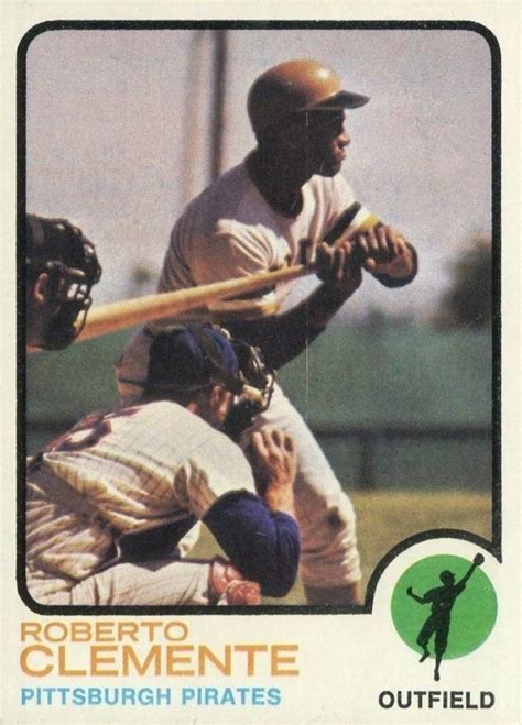 Get real market prices… see what your cards actually sell for. 1973 Topps Roberto Clemente #50 Baseball Card Value Price Guide