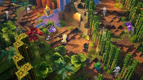 Mojang Announces Jungle Awakens Dlc For Minecraft Dungeons Techpowerup