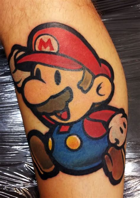 Mario Bross Tattoo Gamer Tattoos Marvel Tattoos Life Tattoos Body