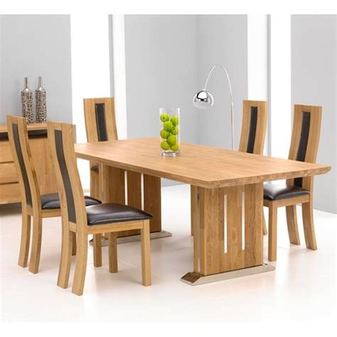 This elegant dining table and chairs set from tectake combines attractive design with a subtle feel. 20 Inspirations 6 Seat Dining Table Sets | Dining Room Ideas