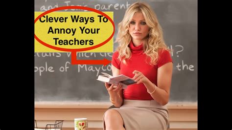 The 10 Most Clever Ways To Annoy Your Teachers Youtube