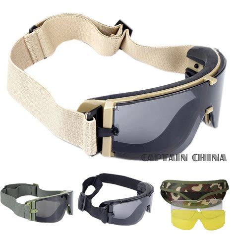 Military Airsoft X800 Tactical Goggles Usmc Tactical Sunglasses Glasses Army Paintball Goggles