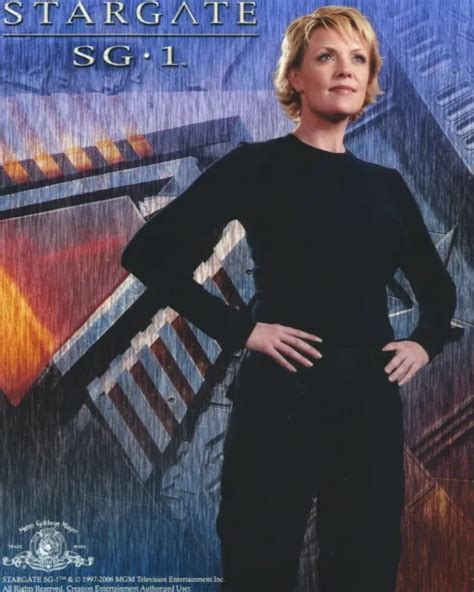 Stargate Sg 1 Amanda Tapping As Samantha Carter Authentic Photo 8x10 795 Picclick