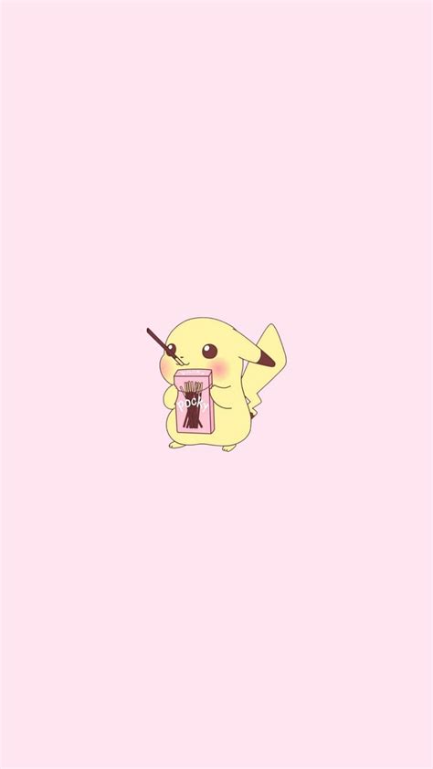 1080p Free Download Pikachu Kawaii Aesthetic Anime Cute Pastel