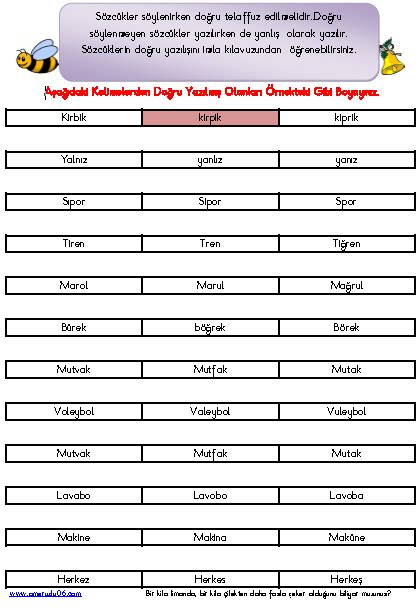 Eğitimhane Eş Anlamlı Kelimeler 5sınıf Türkçe - WRHS