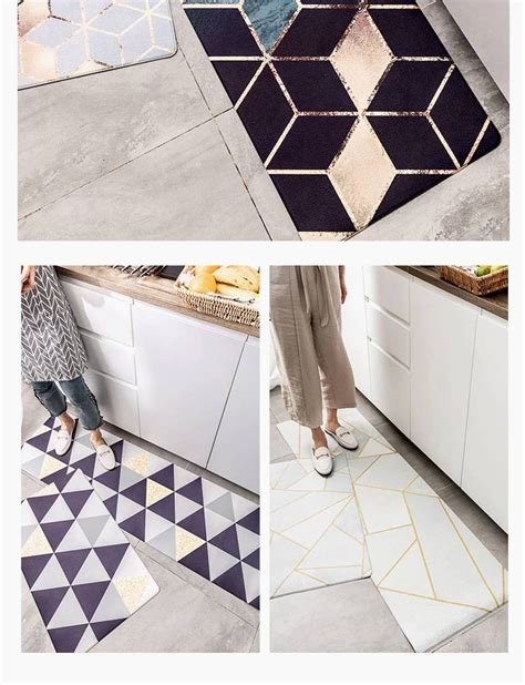 Great news!!!you're in the right place for design floor mat. Luxury 10 design Kitchen floor mats oil-proof waterproof ...