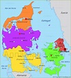 Mapa de Dinamarca - AnnaMapa.com