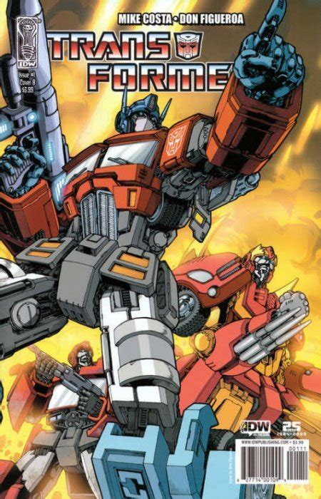 Transformers 1 Idw Publishing Comic Book Value And Price Guide