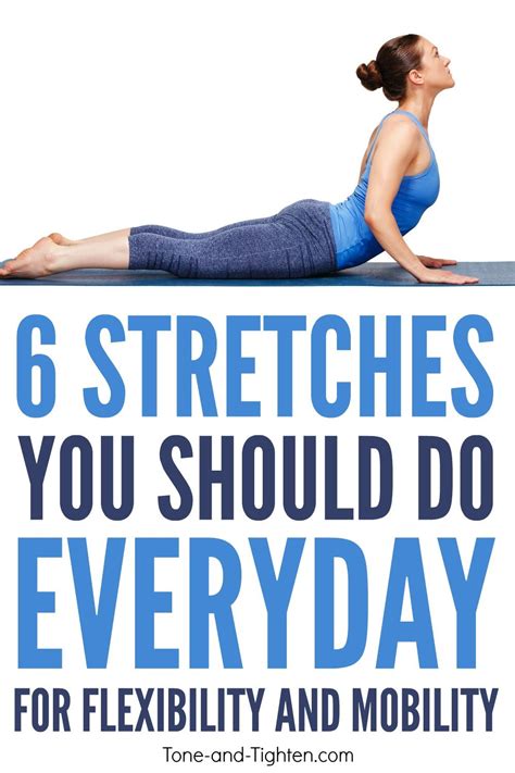 6 Stretches You Should Do Everyday For Flexibility And Mobility Daily Stretching Routine