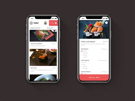 Our meals are not just economical, but also on time, delicious and 100% homemade. Catering App by Peter Deltondo | Dribbble | Dribbble