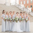 Real Birdy Grey Weddings | Birdy Grey | Silver bridesmaid dresses ...