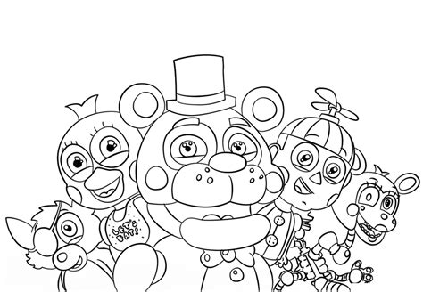 This application have included a lot of fnaf coloring book which help you know how to draw foxy fnaf characters 4. Fnaf World Coloring Pages at GetColorings.com | Free ...
