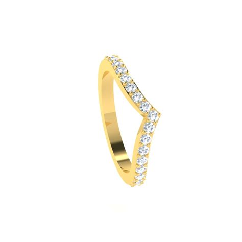 Stackable Rings Diamond Set