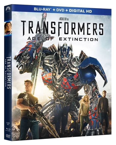 Transformers Age Of Extinction Blu Ray Release Date And Special