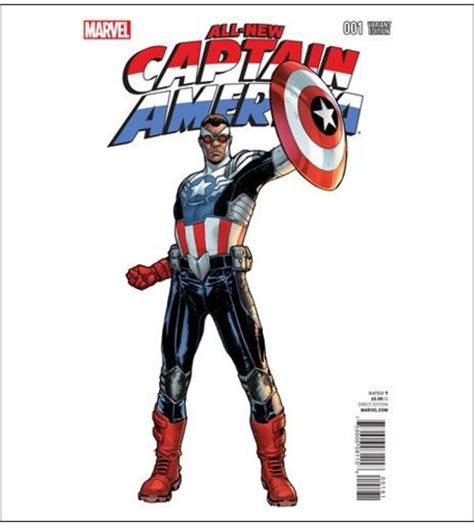 Black Captain America Leading Comic Book Diversity The Gayly