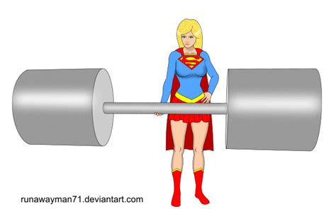 Supergirl Light Workout Animated  By Runawayman71 On Deviantart