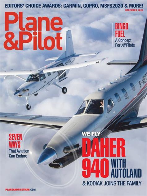 Plane And Pilot Magazine Subscription Magazine