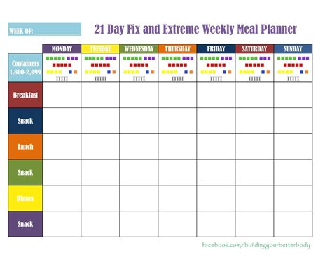 2023 Meal Planner Printable Template Calendar