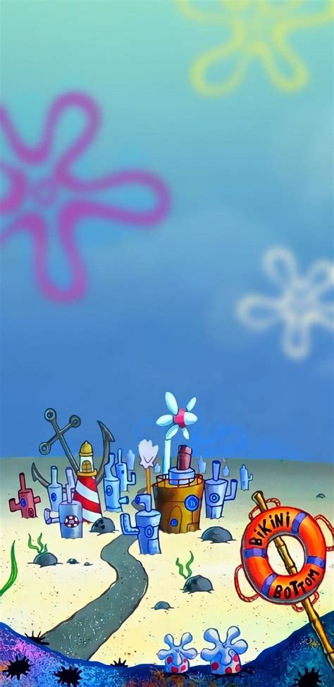 Spongebob Bikini Bottom Phone Wallpaper Hd In 2021 Spongebob