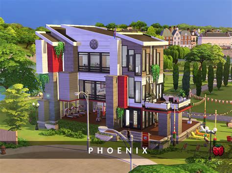 The Sims Resource Phoenix Dormitory No Cc