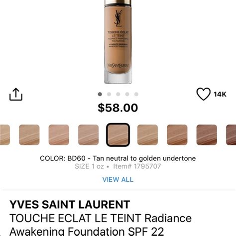 Ysl Touche Eclat Le Teint Radiance Awakening Foundation Review