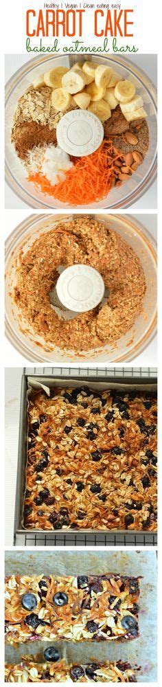 In a large bowl, mix together the oats, grated carrots, coconut, brown sugar, cinnamon, baking powder, ginger, salt, and nutmeg. Carrot Cake Baked Oatmeal Bars |Healthy breakfast ...
