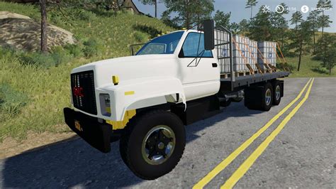Gmc Flatbed V1000 Truck Farming Simulator 19 Mod Fs19