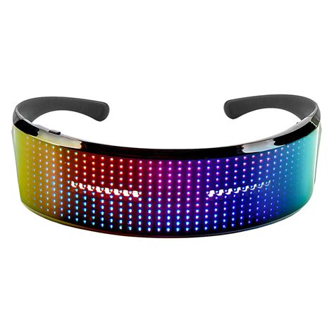 Colour Led Animated Party Glasses Diy Messages Bluetooth App