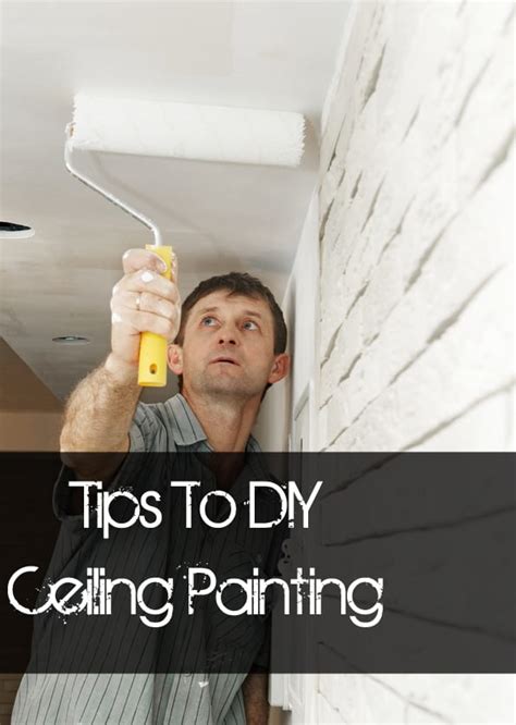 We gathered our favorite statement ceilings to show how a couple of coats of paint can take any room in your home to new stylish heights. Painter worker painting a ceiling - How To Build It