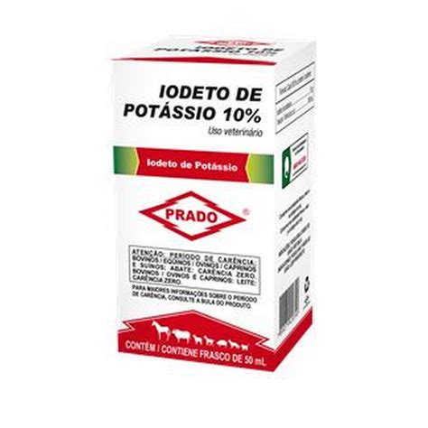 LPS Agrofarma Medicamentos Veterinários Iodeto de Potássio 10