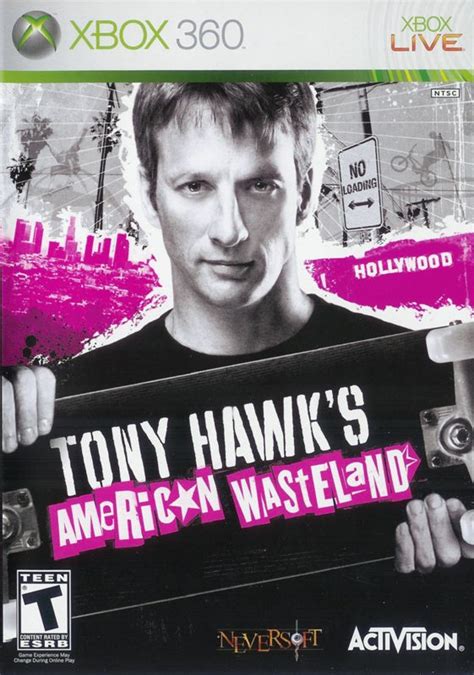 Tony Hawks American Wasteland 2005 Xbox 360 Box Cover Art Mobygames