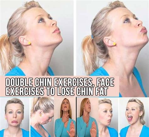 double chin exercises chin double exercises ejercicios faciales ejercicio papada