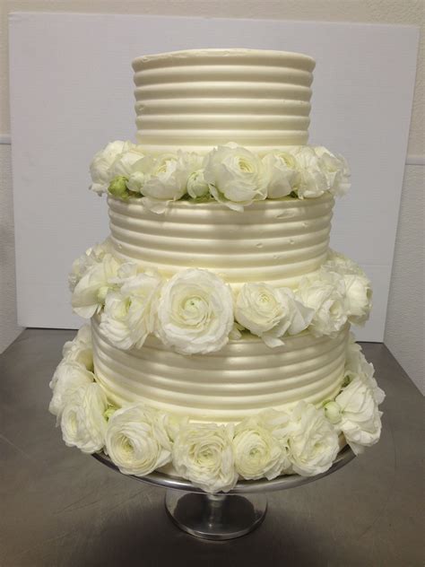 buttercream exterior cake buttercream wedding cake pretty cakes vanilla cake cake stand