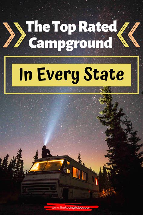 Best Places To Camp In An RV 2021 (Infographics) | Best places to camp