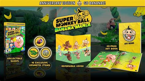 Super Monkey Ball Banana Mania Physical And Digital Versions Revealed