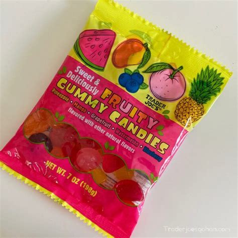 NEW トレジョ フルーツグミキャンディ Trader Joes Fruity Gummy Candies トレジョを試してみた トレ