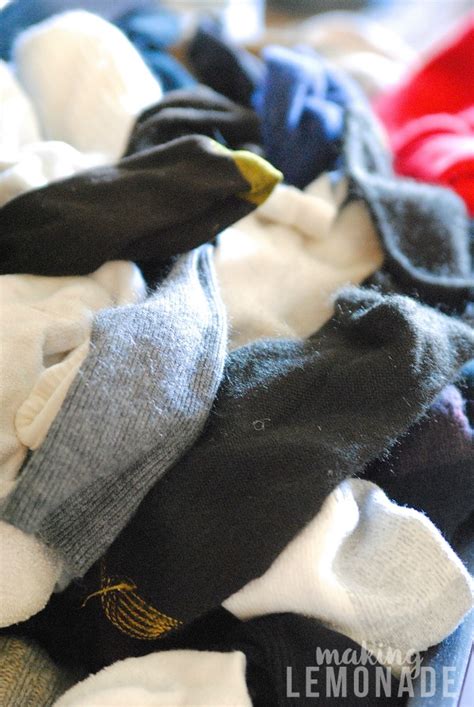 They are worn with outfits ranging from casual to that is why folding your socks and keeping them together is so important. How to Fold and Organize Socks {KonMari Method} | Making ...
