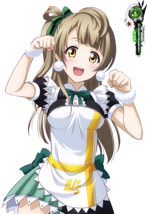 Love Liveminami Kotori Hyper Cute Maid Render Ors Anime