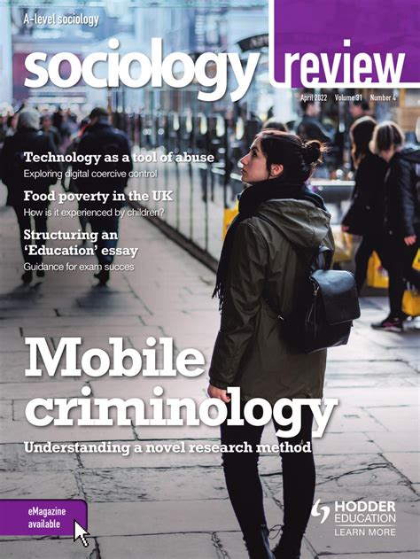 Sociology Review 2022-04-01 - Hodder Education Magazines