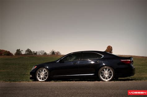 Drop Of Luxury Black Lexus Ls460 Enhanced By Vossen — Gallery