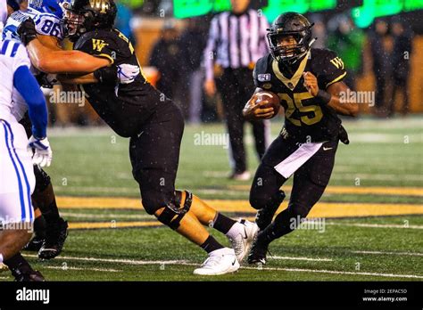 November 23, 2019: Wake Forest Demon Deacons running back Kenneth