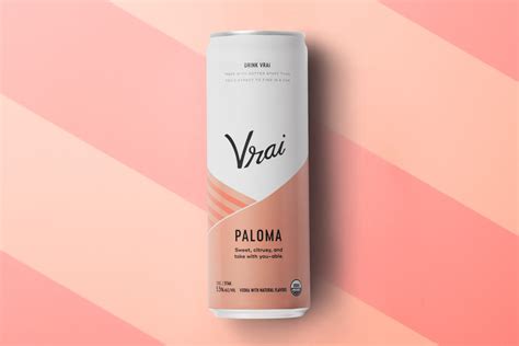 Vrai is the Perfect On-The-Go Vodka To Enjoy Summer With — The Dieline | Packaging & Branding ...
