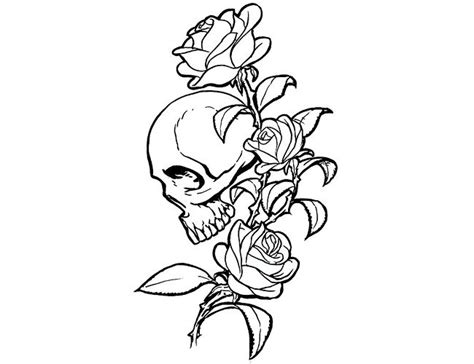 De 25 Bedste Idéer Inden For Skull Rose Tattoos På Pinterest Kranier