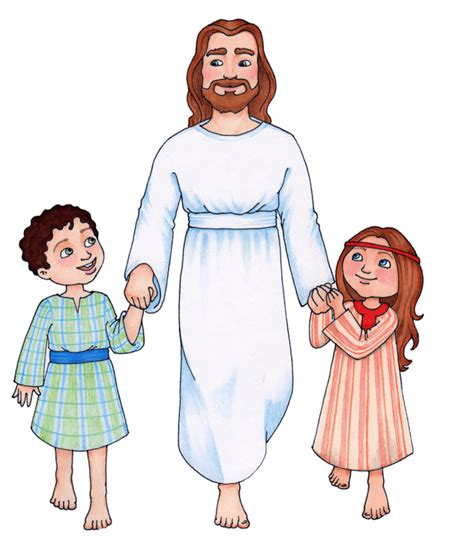 Jesus Christ Png Transparent With Kids