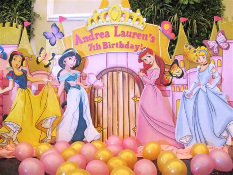 Andreas 7th Birthday A Disney Princess Dream Hanging Gardens Events